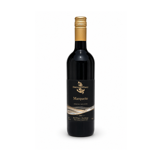 Marquette 2025 bottle from District 33 Winery